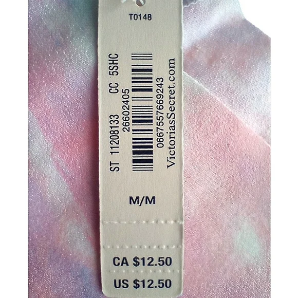 Victoria's Secret X Naomi Osaka Collab Matching Bra 36B & Panty M NWT - Picture 13 of 14